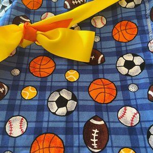 Folding diaper changing pad.